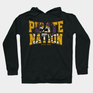 east carolina (grunge) Hoodie